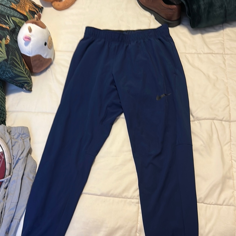 Nike Blue Sweatpants Relaxed Fit Joggers